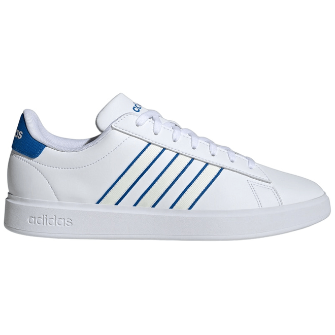 adidas Grand Court 2.0 Cloud White Off White Bright Royal