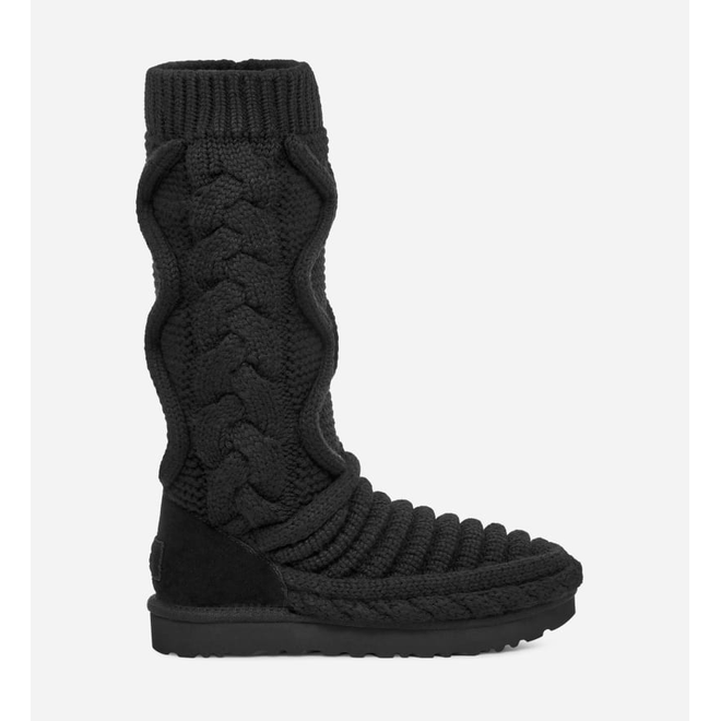 UGG® Classic Tall Chunky Knit Boot Women Black