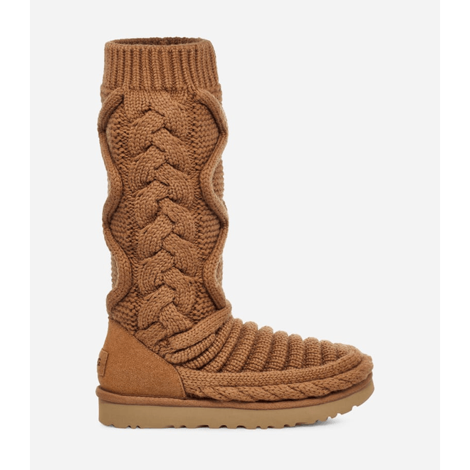 UGG® Classic Tall Chunky Knit Boot Women Brown