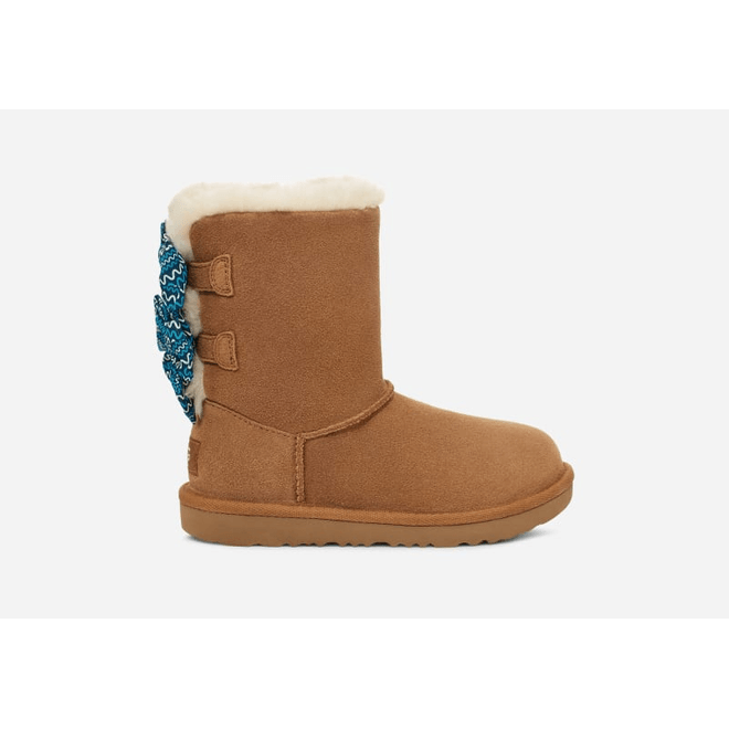 UGG® Bailey Bow Squiggles Boot Brown