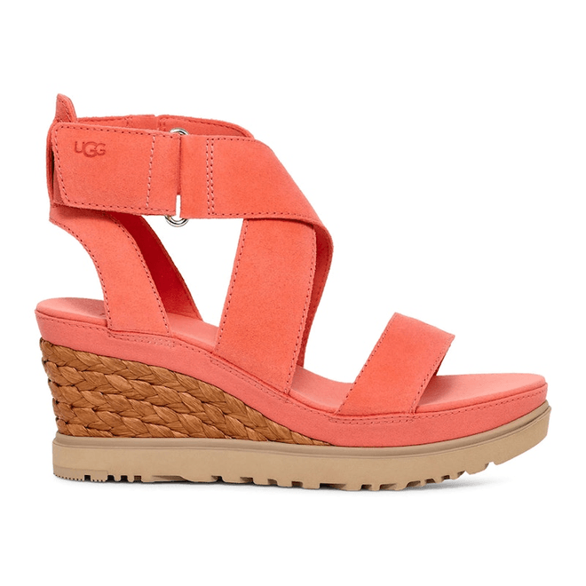 UGG Ileana Ankle Sandal Vibrant Coral (Women's)