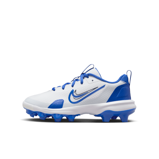 Nike Force Trout 9 Pro MCS White Midnight Navy Football Grey Hyper Royal (GS)