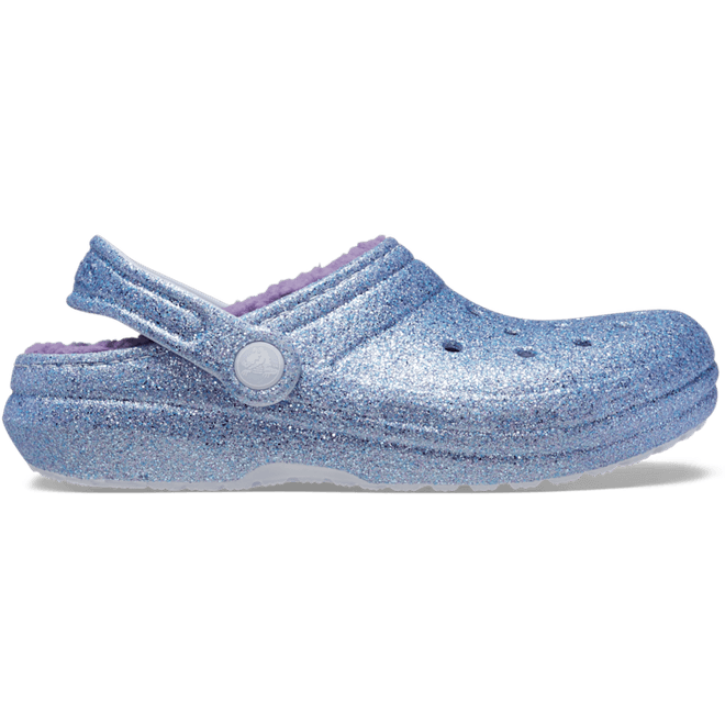 Crocs Classic Lined Glitter Clogs Kinder Frosted Glitter 