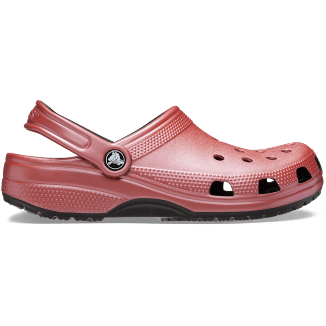 Crocs Classic Metallic Clogs Strawberry Wine 