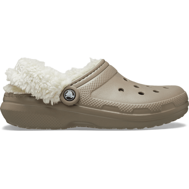 Crocs Classic Fleece Lined Clogs Mushroom 