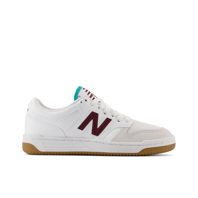 New Balance 480  White GSB480FT