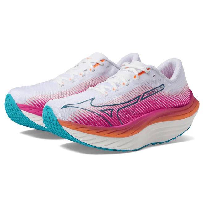 Mizuno Wave Rebellion Pro White Silver (Women's) 411391-0073