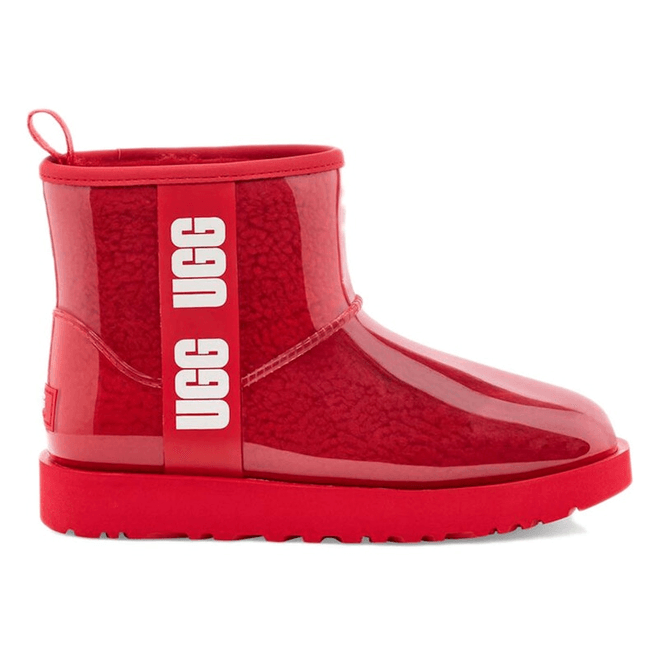 UGG Classic Clear Mini Boot Ribbon Red (Women's)