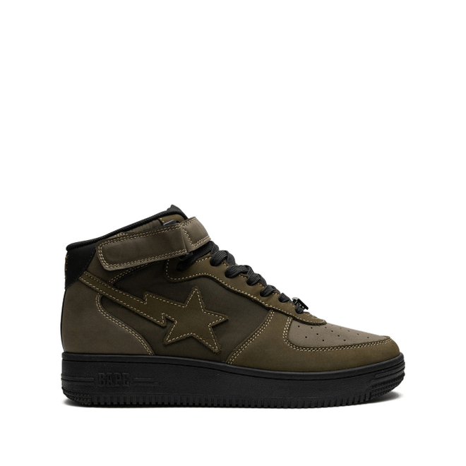 A BATHING APE® Military Bapesta