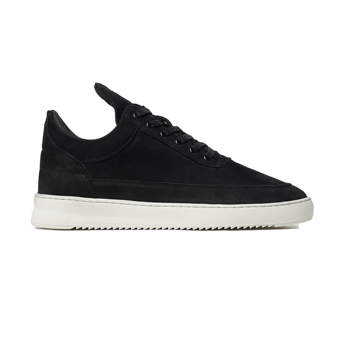 Filling Pieces Low Top Ripple Nubuck 'Black'