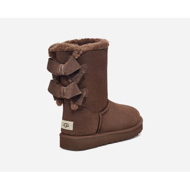 UGG® Bailey Suede Bow Boot Brown