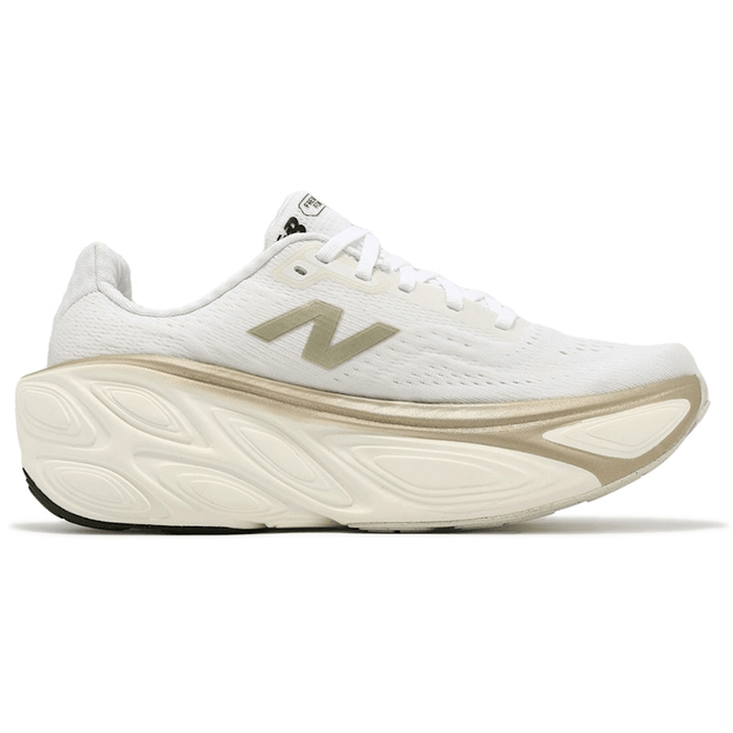 New Balance Fresh Foam X More v5 White Sea Salt Light Gold Metallic (Women's)