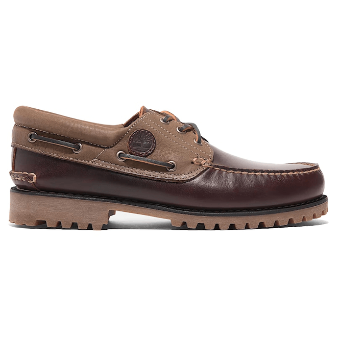 Timberland 3-Eye Lug Handsewn Boat Shoe Root Beer TB0A2PDQ-EIW