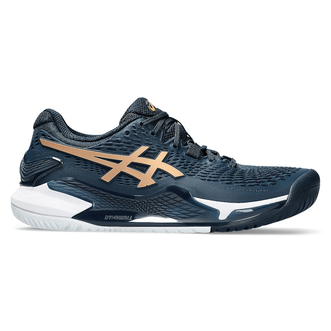 ASICS Gel-Resolution 9 French Blue Pure Gold (Women's) 1042A268-960