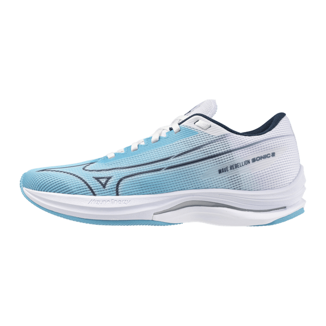 Mizuno Wave Rebellion Sonic 2 Running River Blue J1GD243071