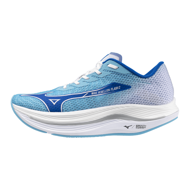 Mizuno Wave Rebellion Flash 2 Running River Blue J1GC243551