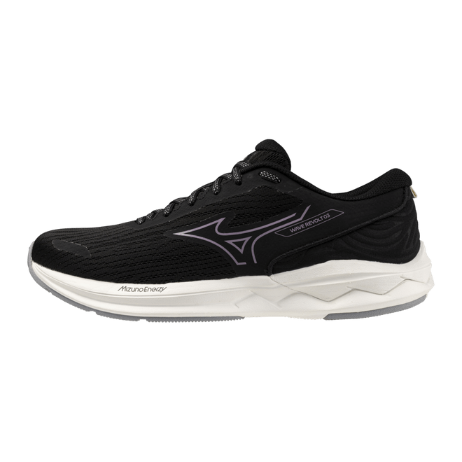 Mizuno Wave Revolt 3 Running Black J1GD248172