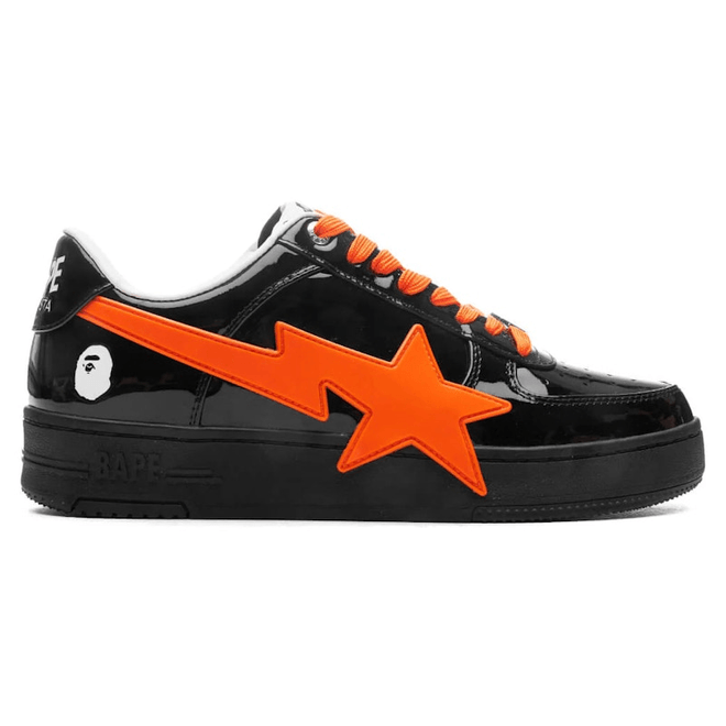 A Bathing Ape Bape Sta OS Feature Exclusive M2 Black Orange 1FWK701333M-BLK