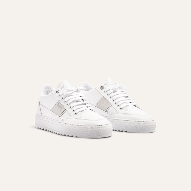 Mason Garments Mason Garments Men's & Women's Trainer Tia Sportivo Nuovo Tonal White