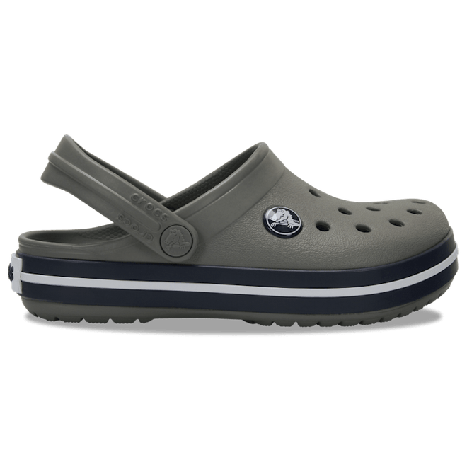 Crocs Kids Crocband™ Clogs Smoke / Navy  207006-05H