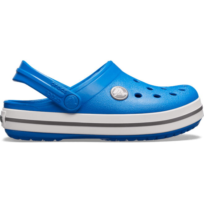 Crocs Kids Crocband™ Clogs Bright Cobalt / Charcoal  207006-4JN