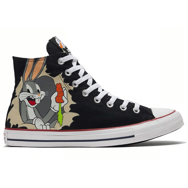 Converse Chuck Taylor All Star Hi Bugs Bunny 80th Anniversary Black 169225C/169225F