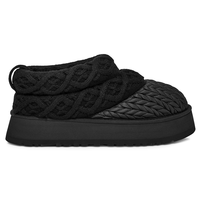 UGG Tazz Villa Knit Slipper Black (Women's) 1158330-BLK