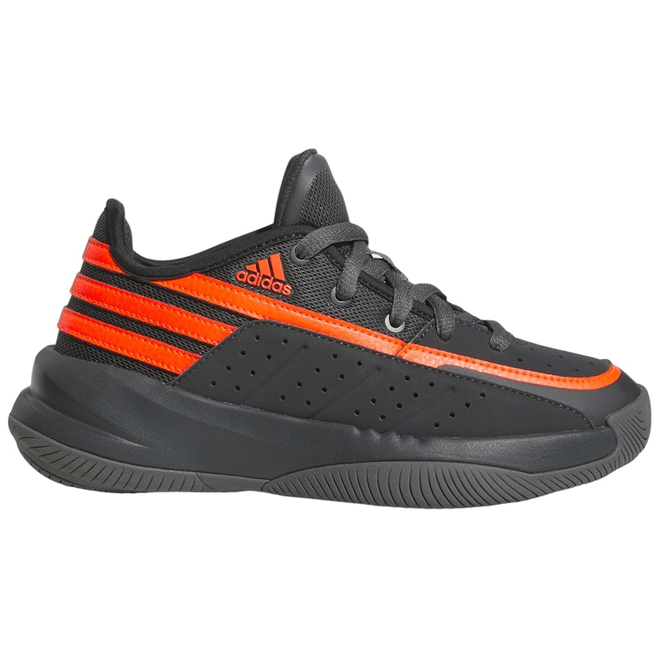 adidas Front Court Carbon Grey Solar Red (GS) ID8600