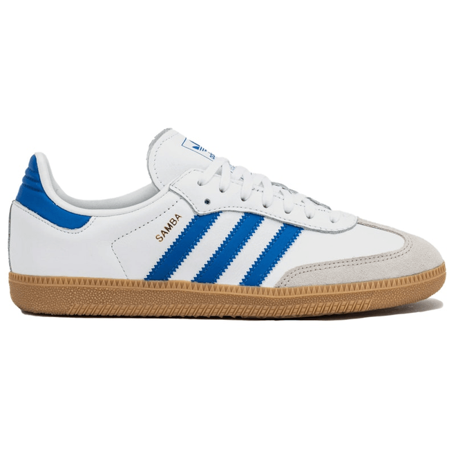 adidas Samba OG White Blue (GS) JP5482