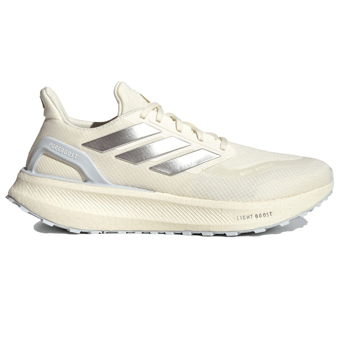 adidas Pureboost 5 Pale Ivory/Metallic Silver JR7676