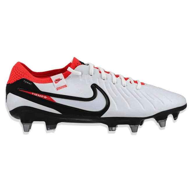 Nike Tiempo Legend 10 Elite SG-Pro White Black Bright Crimson FN7283-100