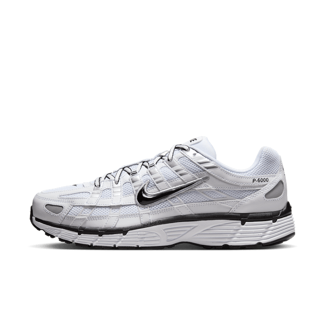 Nike P-6000 'White & Metallic Silver' CD6404-107