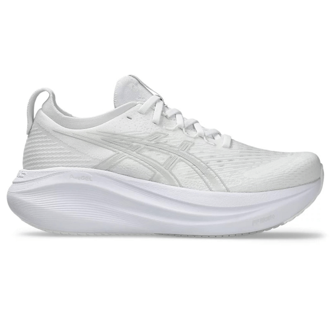 ASICS Gel-Nimbus 27 White Glacier Grey (Women's) 1012B753-100