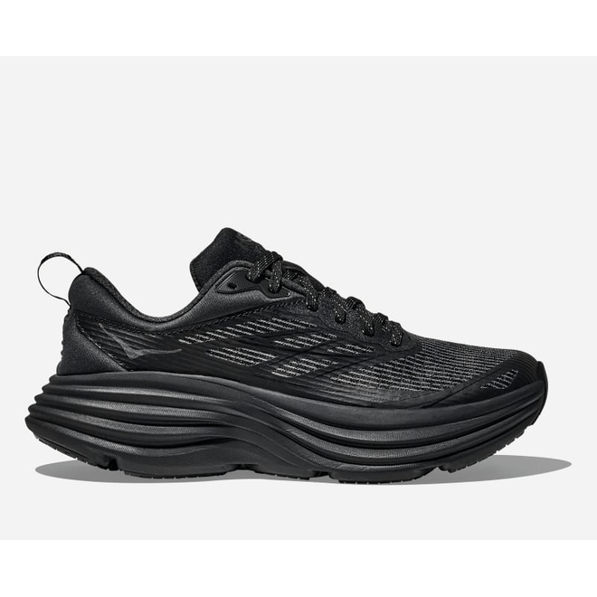 HOKA Stealth/Tech Bondi 8 Caged Lifestyle  Black 1155391-BBLC