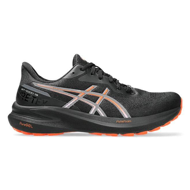 ASICS GT-1000 13 GTX Black Nova Orange (Women's) 1012B661-002