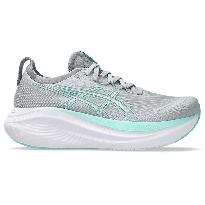 ASICS Gel-Nimbus 27 Piedmont Grey Illuminate Mint (Women's) 1012B753-020