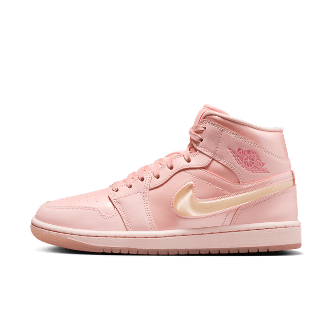 Air Jordan 1 Mid Patent Valentine's Day (Women's) HF3173-600