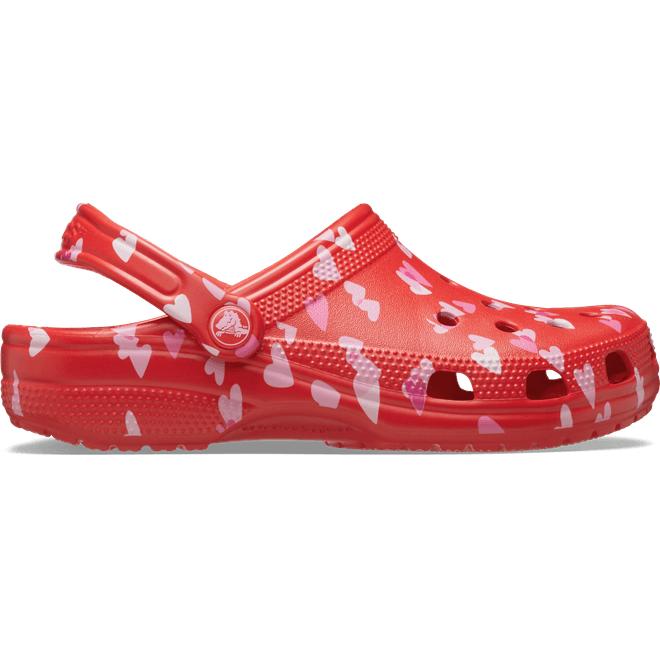 Crocs Classic Valentines Day Clogs Cherry Red  209682-6ZR