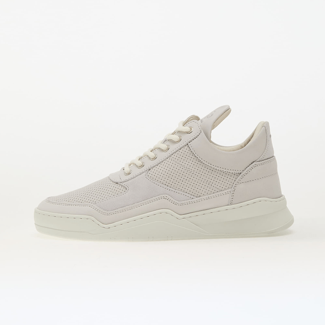 Filling Pieces Low Top Ghost Panel All White  25255111855