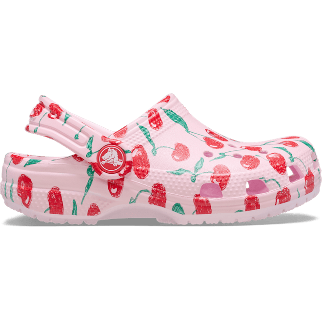 Crocs Kids Classic Fresh Fruits Clogs Pink Milk  211020-6ZW