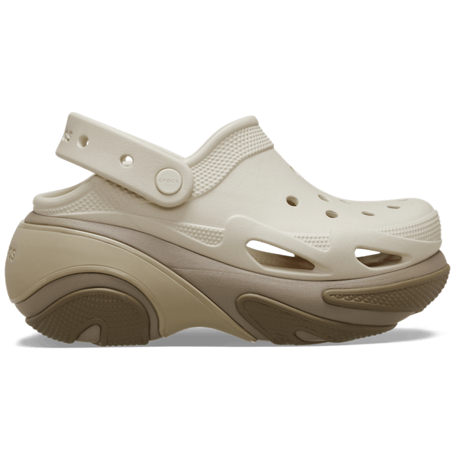 Crocs Bubble Crush Clogs Taupe  210061-214