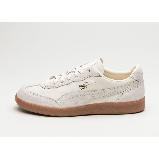 Puma Liga Leather (Whisper White / Whisper White) 364597 01