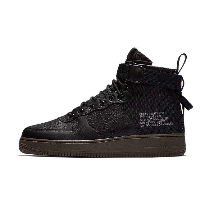 Nike SF-AF1 Mid "Black/Cargo Khaki" 917753-002