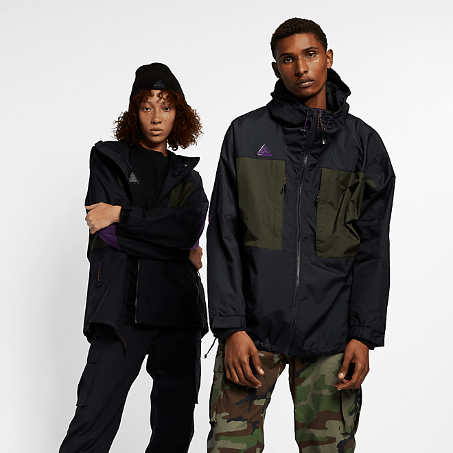 Nike ACG Anorak (Black / Sequoia / Black) | AQ2294 010 | Sneakerjagers