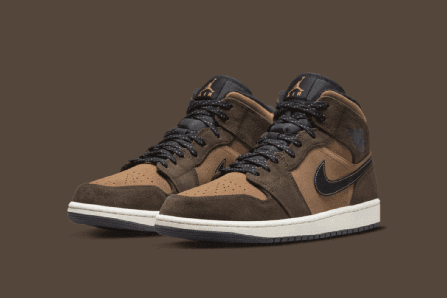 Release Reminder: Air Jordan 1 Mid 'Dark Chocolate'