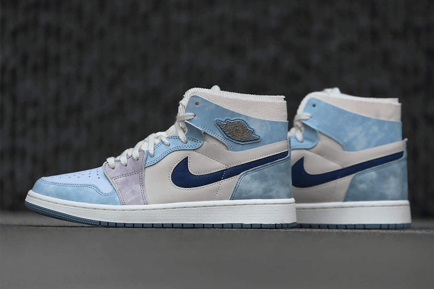 Der Air Jordan 1 Zoom CMFT bekommt einen 'Washed Blue' Colorway