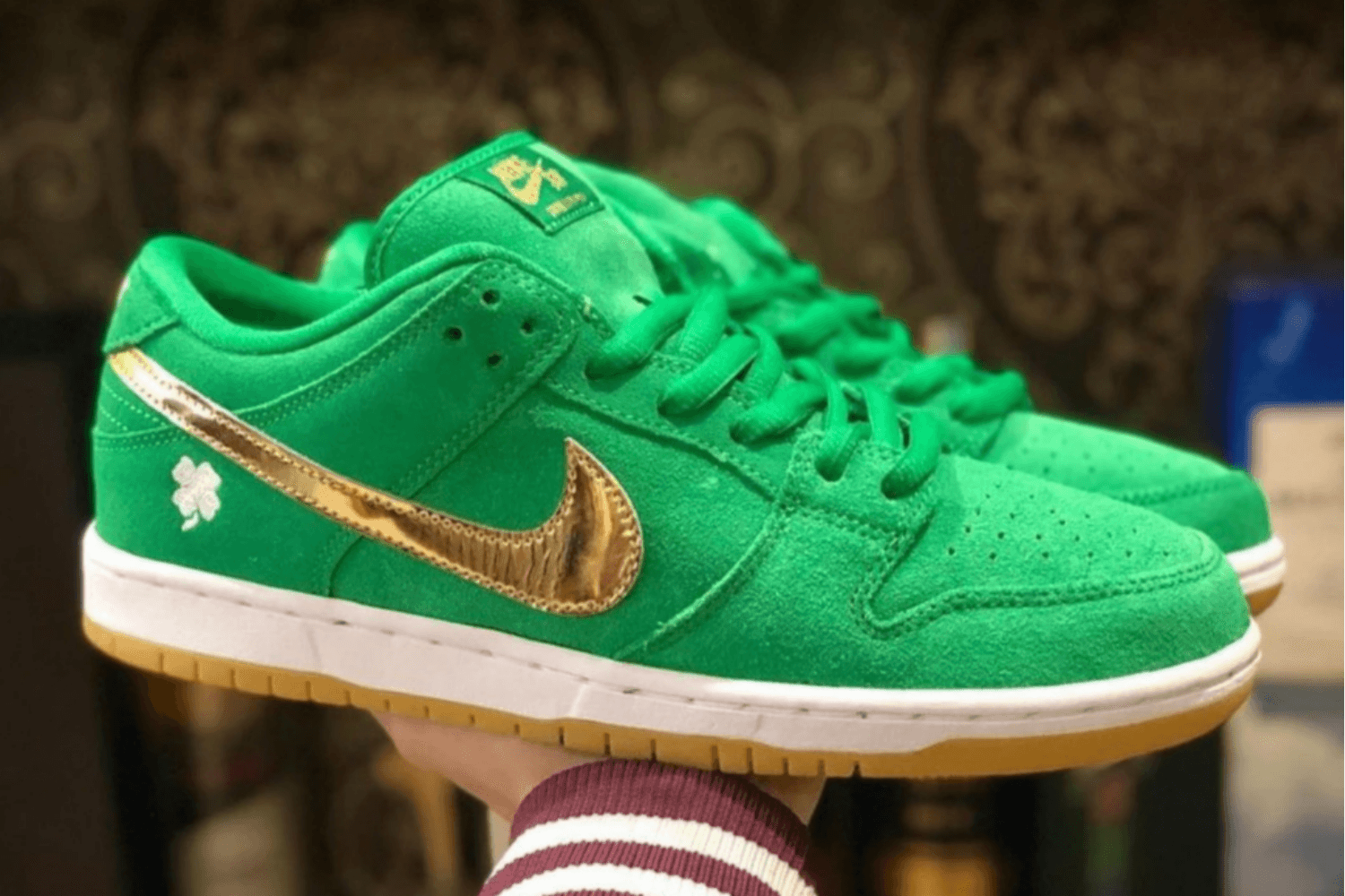 Das ist der Nike SB Dunk Low 'St. Patrick's Day' 2022