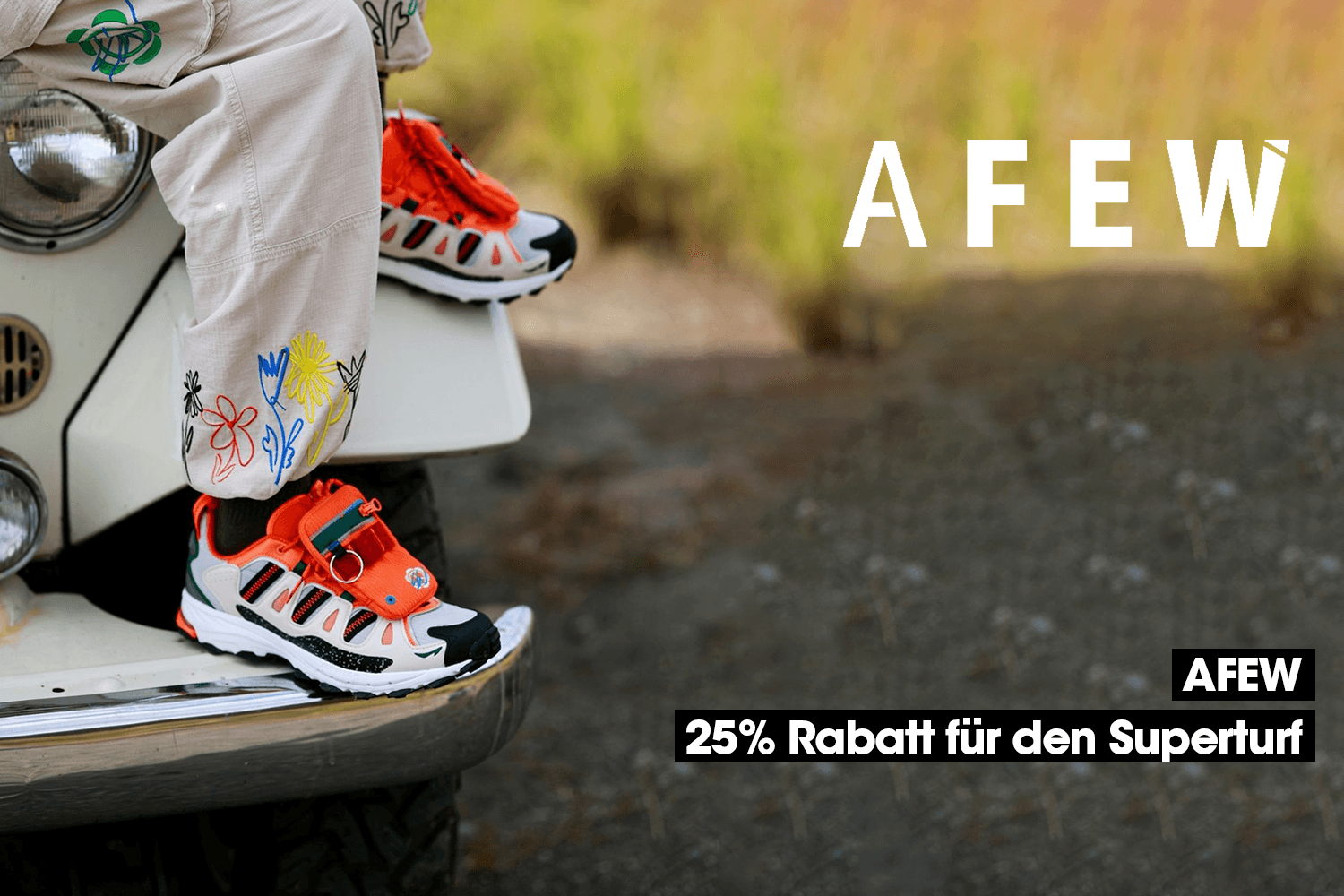 Exklusive 25% Rabatt auf den adidas Superturf bei A FEW