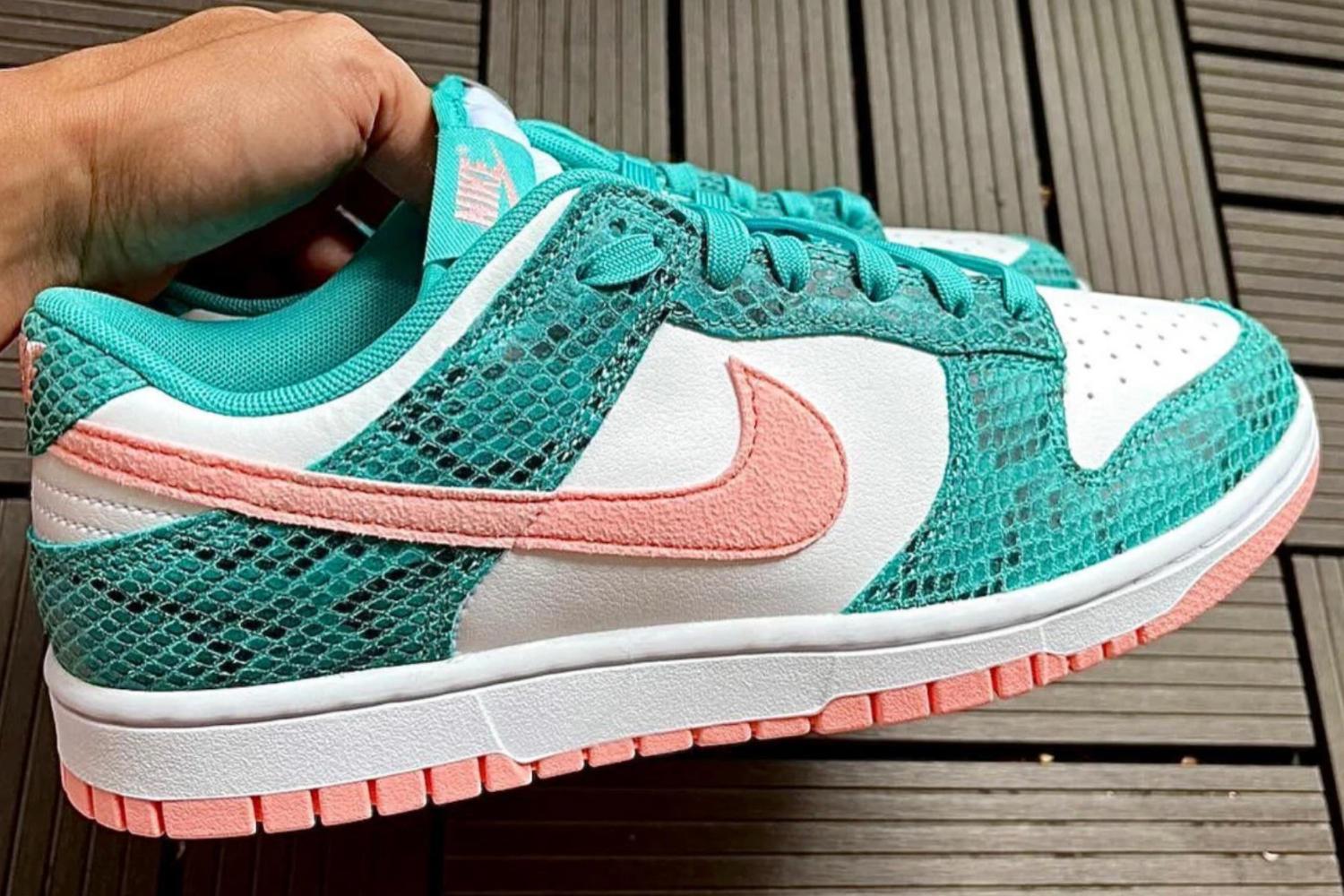 Neue Bilder des Nike Dunk Low 'Snakeskin'