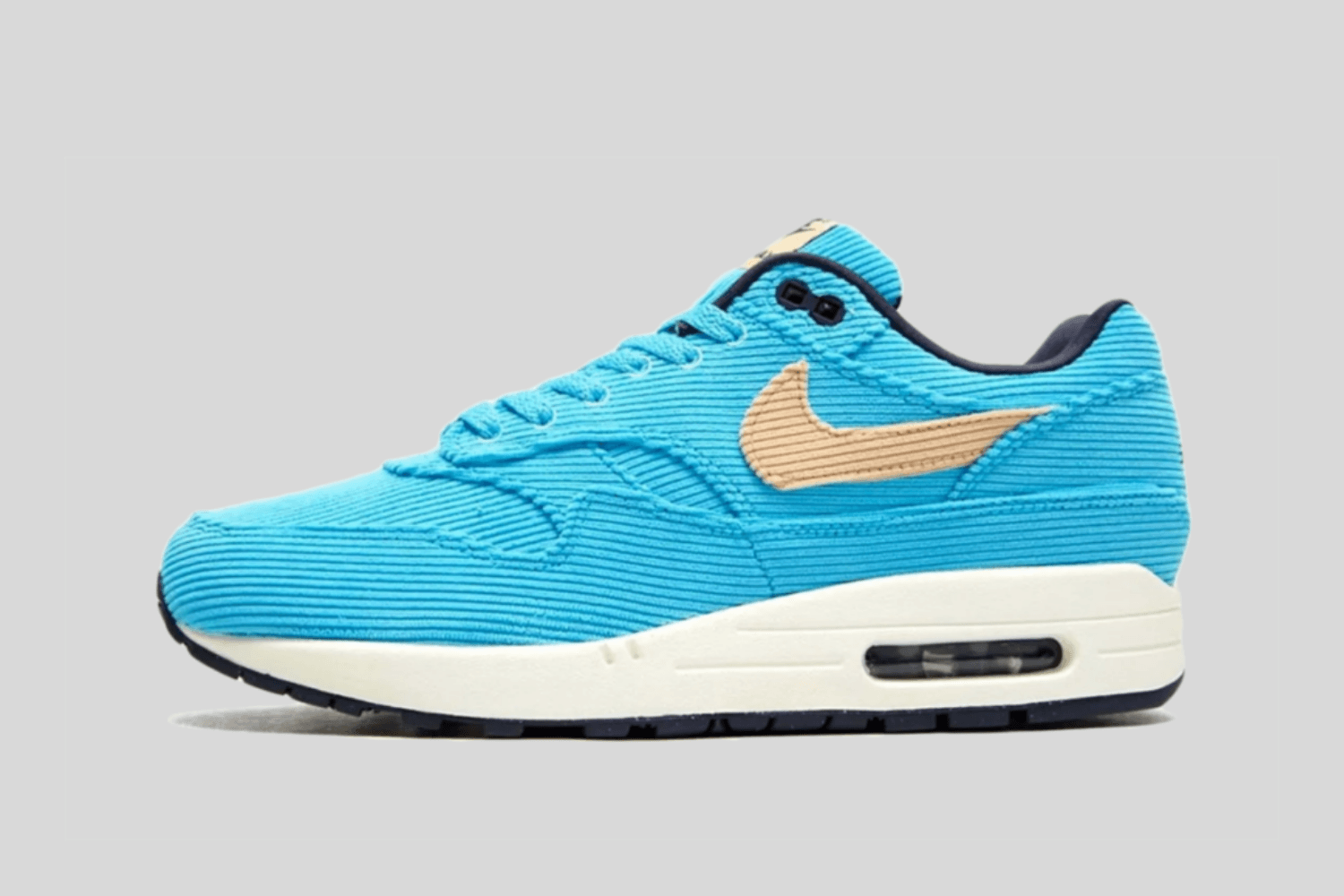 Der Nike Air Max 1 Corduroy 'Baltic Blue' dropped 2023